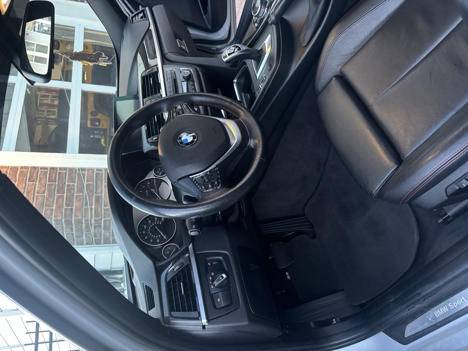 BMW driver cabin after interior detail