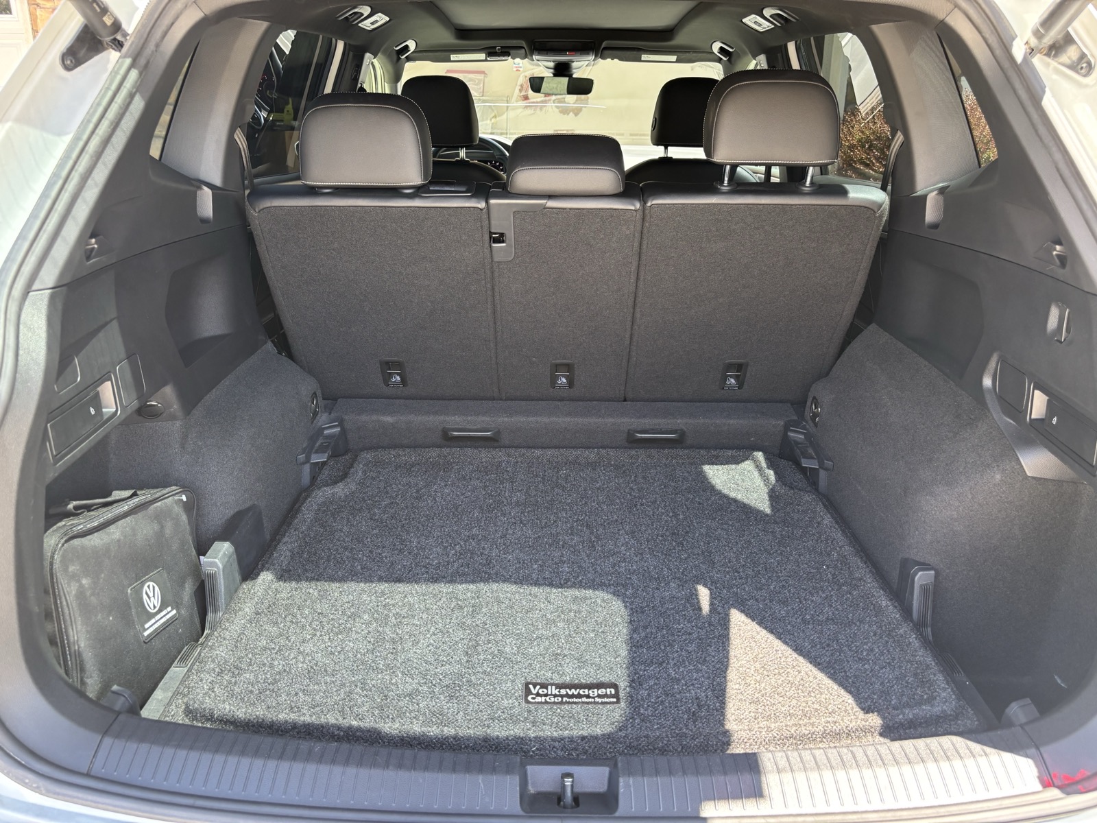 Volkswagen Tiguan cargo area after interior detail